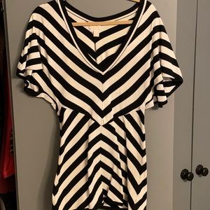 Tracey Reese Black and White striped sweater